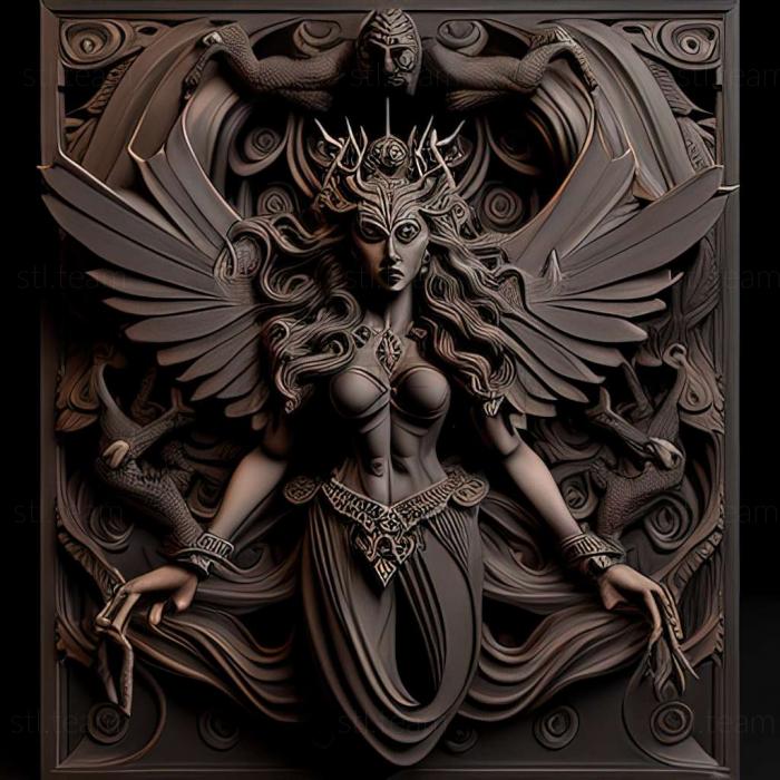 3D модель Гра Agni Queen of Darkness (STL)